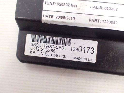 Moduł zapłonowy Triumph Street Triple 675 07-13