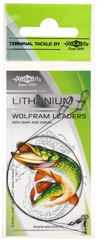 2x PRZYPONY WOLFRAMOWE MIKADO LITHANIUM 35cm/15kg