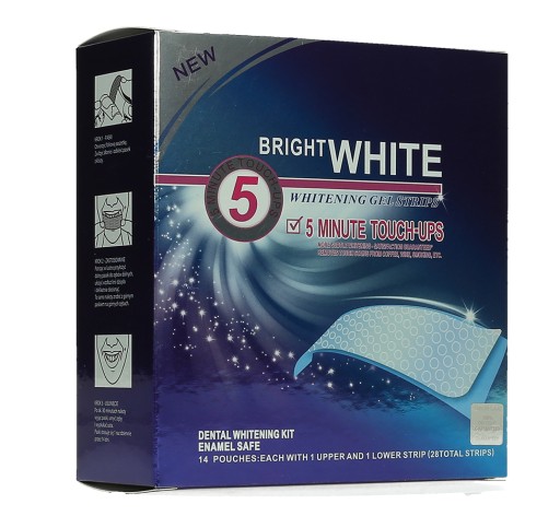 Bright White НОВЫЕ отбеливающие полоски 28 шт ОРИГИНАЛ