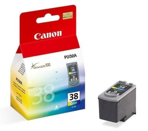 ЧЕРНИЛА CANON CL38 ОРИГИНАЛЬНЫЙ ЦВЕТ 2146B001