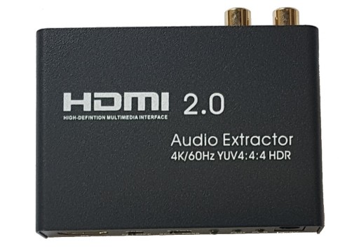 HDMI-HDMI + аудио SPDIF или экстрактор R/L SPH-AE03