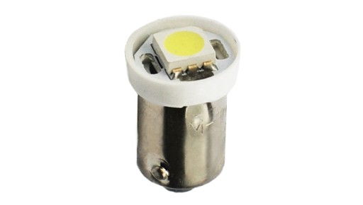 M-Tech ŻARÓWKA LED 12V T4W 0.25W BA9S 1XSMD5050 4 szt.