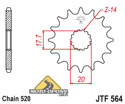 Zestaw napęd-owy Yamaha YZ 125 99-01r X-Ring GOLD