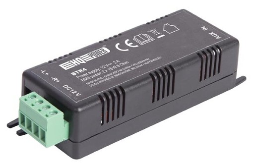 Стереоусилитель Bluetooth и 2 динамика диаметром 6,5 дюйма
