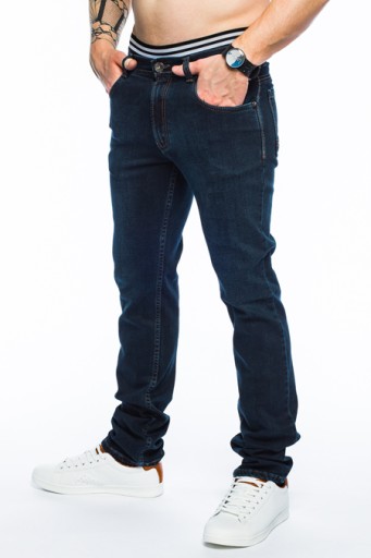 SPODNIE MĘSKIE STANLEY JEANS - 400/013 -102cm L30