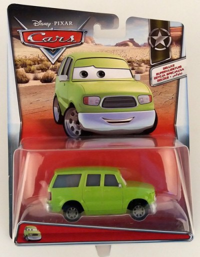 CARS 2 CHARLIE CARGO 1:55 mattel DWB10