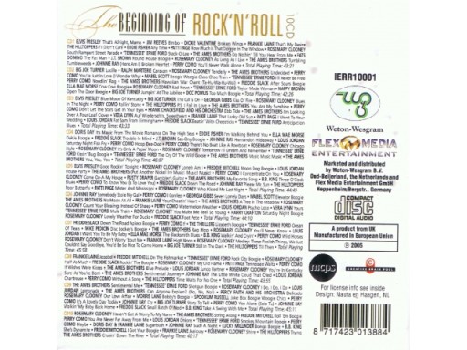 Начало Rock'n Roll 10CD Пресли Лейн Комо