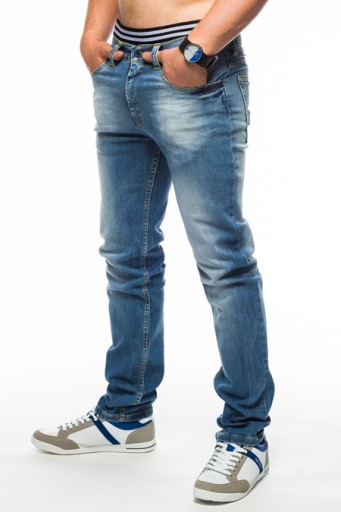 SPODNIE MĘSKIE VANKEL JEANS - 620 - 98CM L34