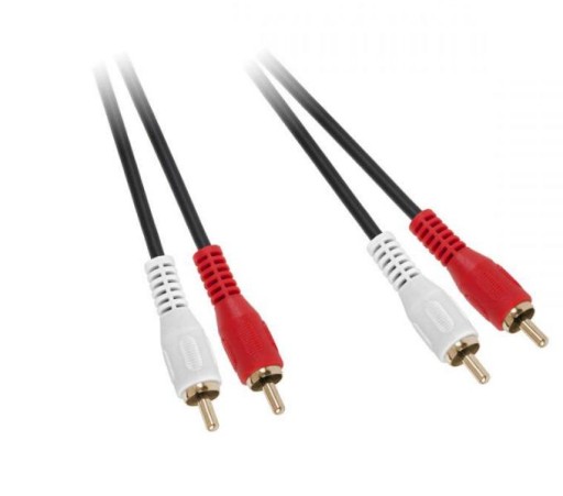 Кабель 2 RCA - 2RCA CHINCH HQ, разъемы Au - 1,5 м