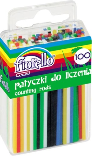 Patyczki do nauki liczenia FIORELLO 100 szt