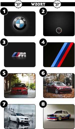 КОВРИК ДЛЯ МЫШИ BMW M POWER LOGO