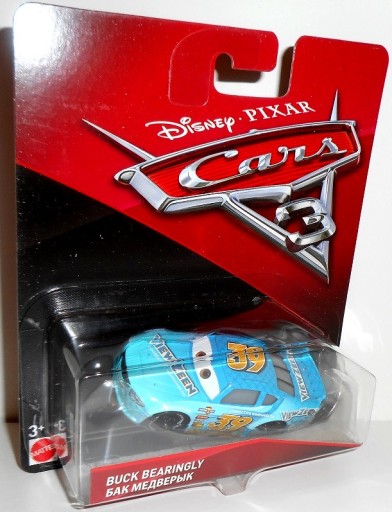 Buck Bearingly Cars Cars 3 Mattel Disney View Зин