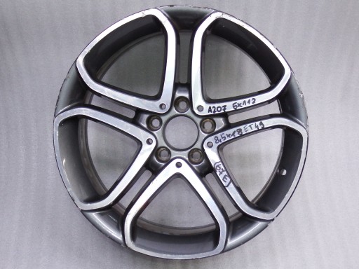 MERCEDES E CLASS COUPE RIM A207 5X112 8.5x18ET49