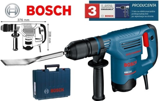 Молоток ударный с рукояткой SDS-plus Bosch GSH 3E Prof