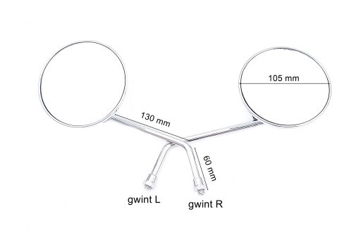 ЗЕРКАЛА ЗЕРКАЛО YAMAHA XVS 650 1100 V DRAG STAR