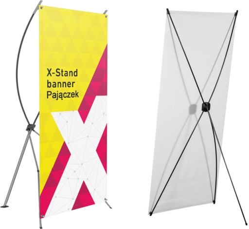 X-BANNER COMPACT 80x180см СВЕРНУТЫЙ БАННЕР ПАУК