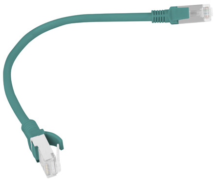 Патчкорд сетевой кабель UTP cat 6 25 см Lanberg