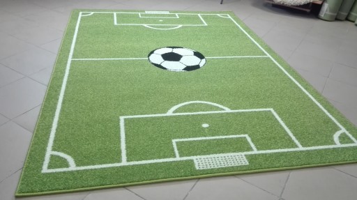Dywan BOISKO HOP UEFA 120x170 PIŁKA LIMONKA UEFA