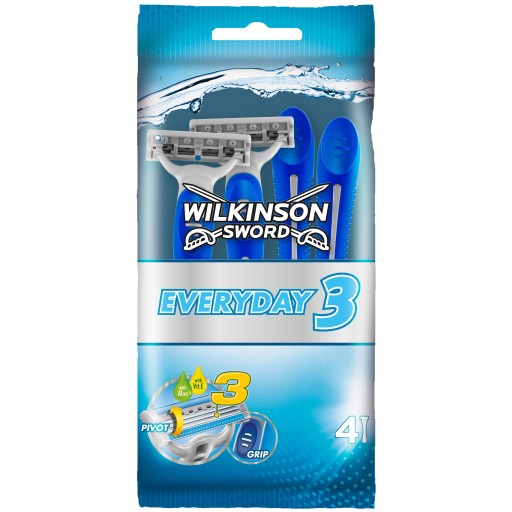 4 бритвы для мужчин WILKINSON Everyday 3