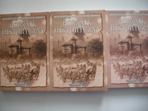 3 x ROCZNIK HISTORYCZNY