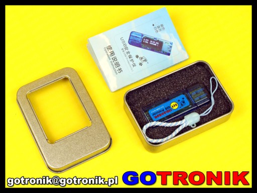 Измеритель температуры напряжения тока с USB ___BTE-143