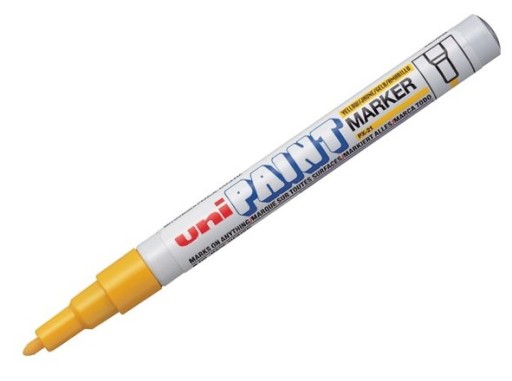 UNI PAINT PX-21 МАСЛЯНЫЙ МАРКЕР ЖЕЛТЫЙ