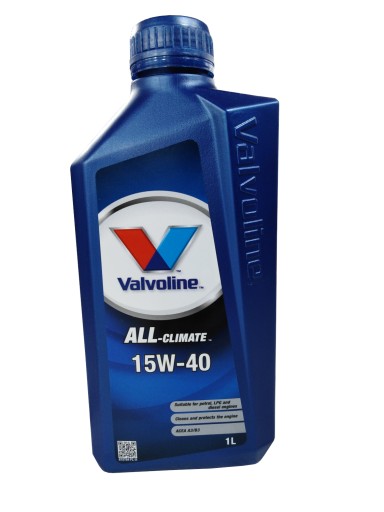 VALVOLINE 15W40 ALL CLIMATE 1Л ДИЗЕЛЬНЫЙ БЕНЗИН