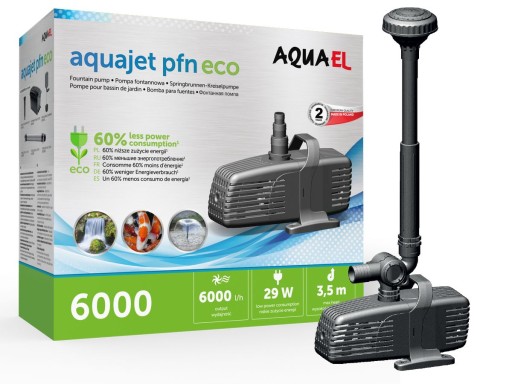 AQUAEL PFN 6000 ECO 29ВТ ФОНТАННЫЙ НАСОС 6000 л/ч