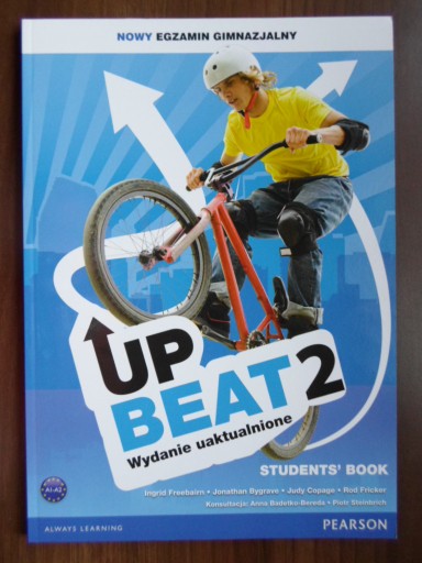 Книга для студентов Up Beat 2 Учебник PEARSON