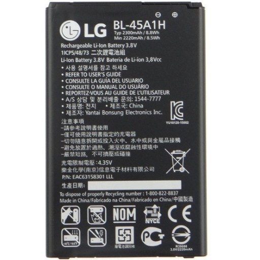 ОРИГИНАЛЬНЫЙ LG BL-45A1H K10 K430, K430DS, K420, K420N Аккумулятор