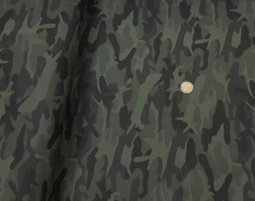 Ткань для толстовки CAMO DARK GREEN - 0,5 м