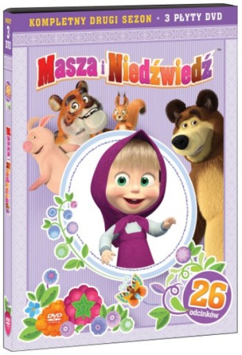 МАША И МЕДВЕДЬ - части 4,5,6 [BOX 3 DVD]