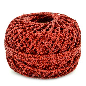 Металлическая струна, 50м, бордовая струна.