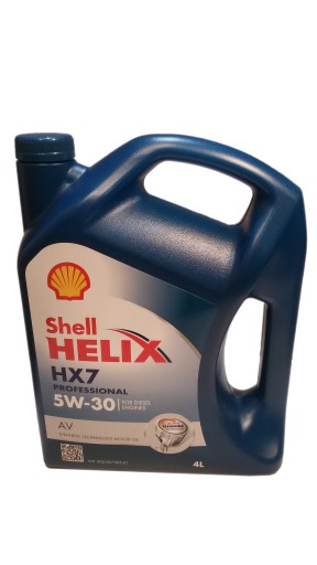 SHELL HELIX AX7 PROFESSIONAL AV МАСЛО 5W30 4л