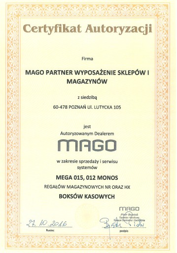 MAGO SHOP SHELF, металлическая гондола, 150/125/82