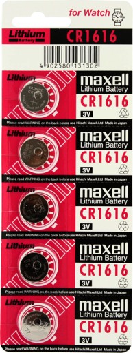 10 ЛИТИЕВЫХ БАТАРЕИ MAXELL CR1616 1616 DL ECR FV