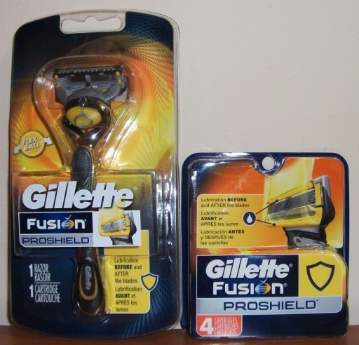 Gillette Fusion Proshield Flexball + 4 картриджа б/пу