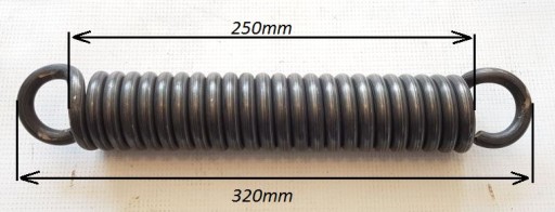 Данная пружина 310 мм пружина справа