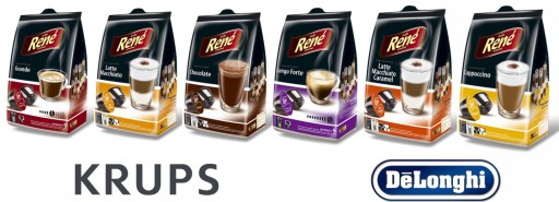 Капсулы для DOLCE GUSTO Rene Cafe au Lait 16 капсул