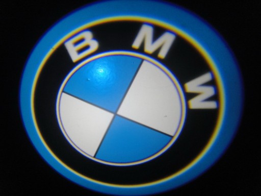 ŚWIATŁA LED POWITALNE LOGO BRABUS SUPER MOC 2x7W