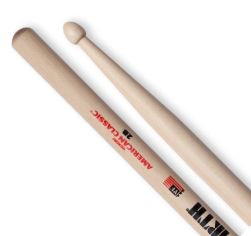 VIC FIRTH 2B АМЕРИКАНСКИЕ КЛАССИЧЕСКИЕ БАРАБАННЫЕ биты