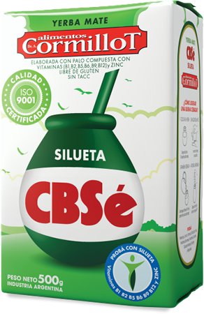 Yerba Mate CBSe Silueta 500 + Energy Guarana 500