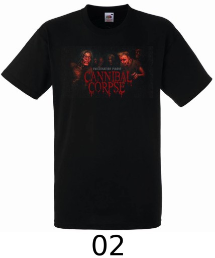 ФУТБОЛКА Cannibal Corpse МНОГИЕ МОДЕЛИ XL