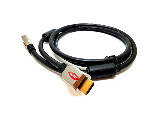 Подключение HDMI-кабеля v 2.0 Ultra HD 4K 1,5 м HQ