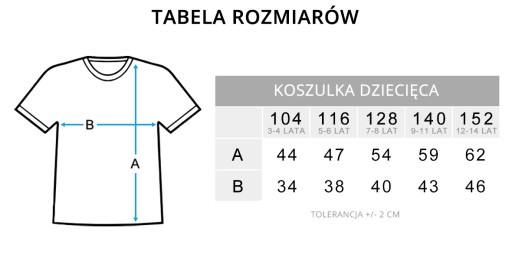 KOSZULKA KIBICA Z GODŁEM POLSKI CZERWONA ROZ. 116