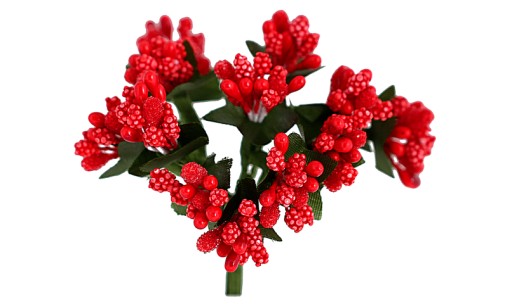 M13 Kwiaty piankowe 2 kolory 2,5cm/72szt 12kolorów