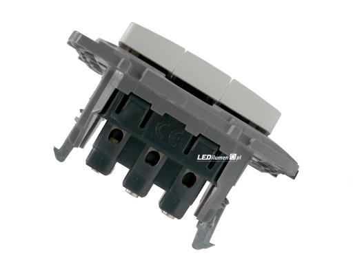 LEGRAND NILOE WYŁĄCZNIK POTRÓJNY BIAŁY 764503