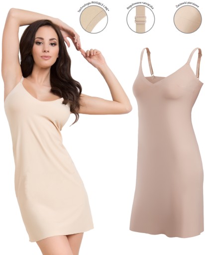 JULIMEX HALKA Invisible Soft Smooth Lingerie, KOMFORTOWE - S