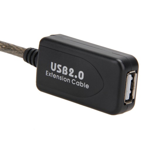 Przedłużacz kabel USB 2.0 aktywny 10 m przedłużka