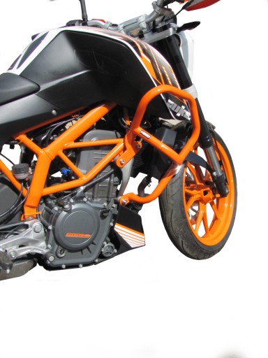 Пороги HEED KTM 390 DUKE (13-16) - оранжевые